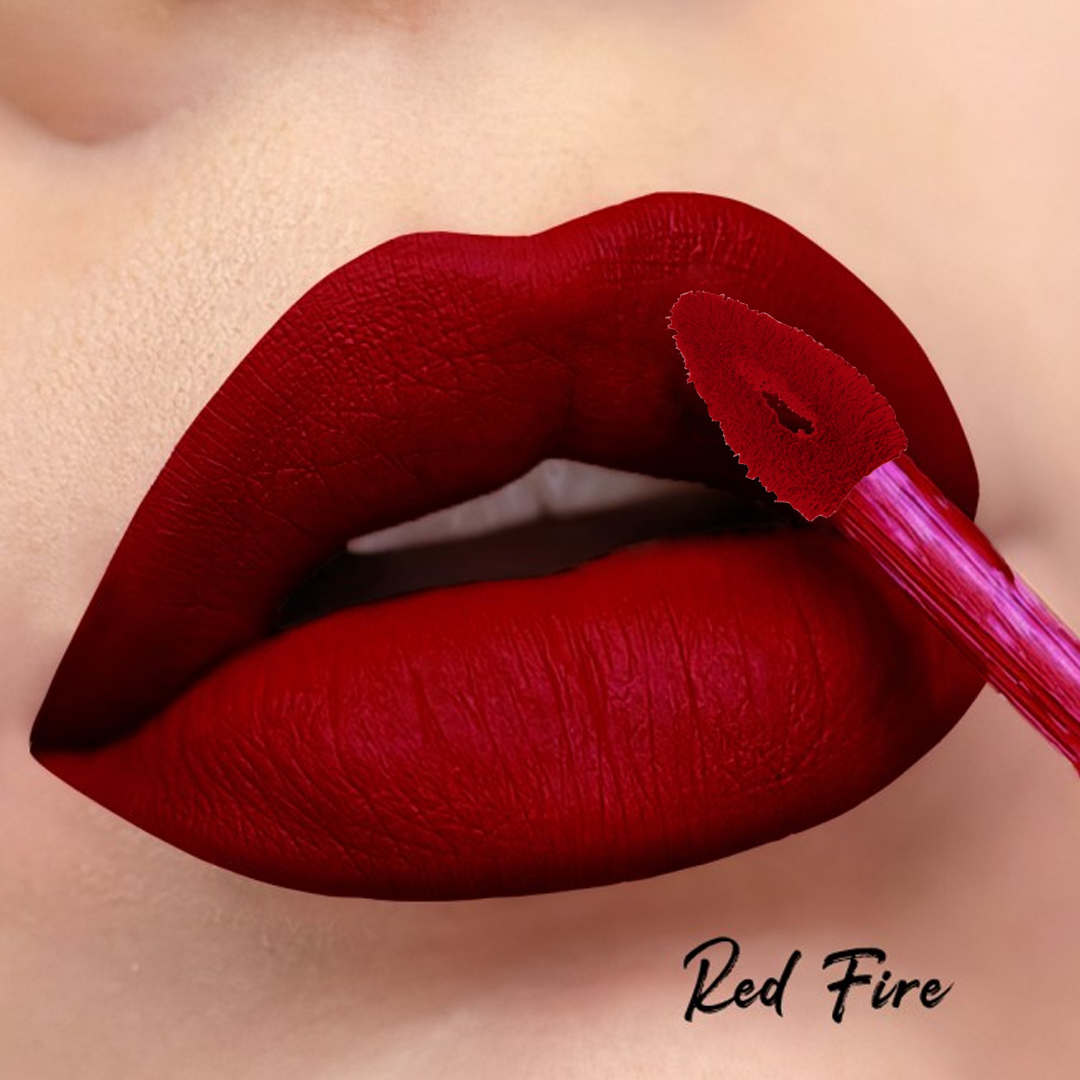 WABI Beauty WABI Matte Revolution Liquid Lipstick - Red Fire